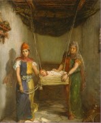 Théodore Chasseriau_1819-1856_Femmes orientales berçant un bébé.jpg